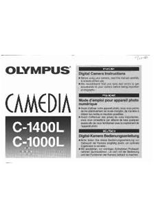 Olympus C 1000 L manual. Camera Instructions.